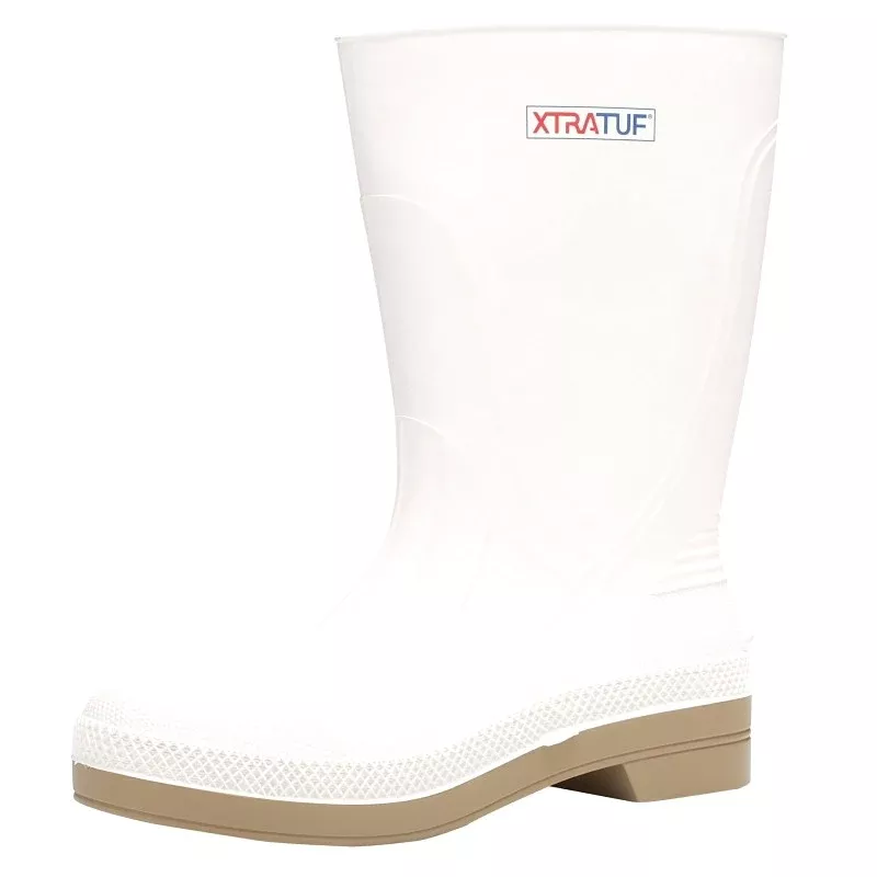Xtratuf Shrimp Series 75136-WHT-080 Boots, 8, White, Rubber