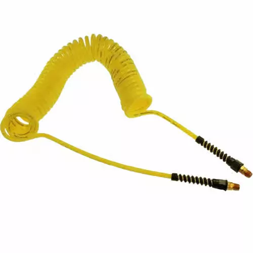 Yellow Coil Tubing Foamy Hose 25 ft. x 1/4 in.