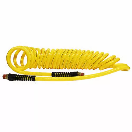 Yellow Coil Tubing Foamy Hose 25 ft. x 3/8 in.