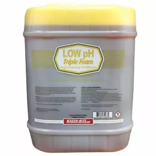 Yellow Low pH Triple Foam Conditioner - Kleen-Rite Self-Serve Ultra-Concentrate