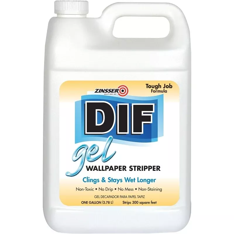 Zinsser 02431 Wallpaper Stripper, 300 sq-ft/gal Coverage Area, Liquid, 1 gal