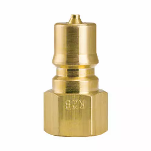 ZSI-Foster K3B Brass 2-way Shutoff Plug, 3/8 in.