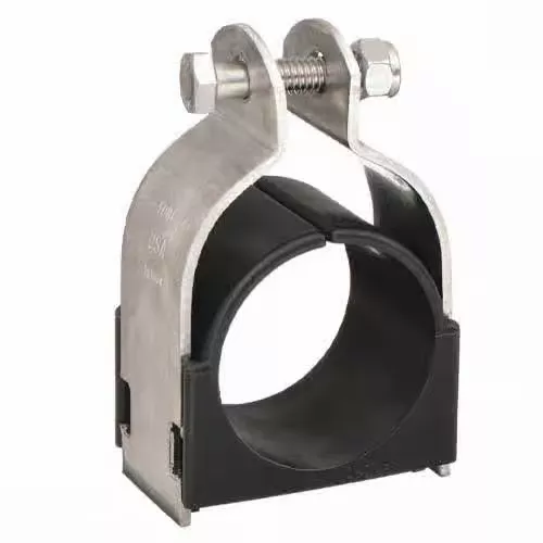 ZSI Inc 024NS028 Stainless Steel Cush-A-Clamp For 1 1/2in. Tube or Pipe
